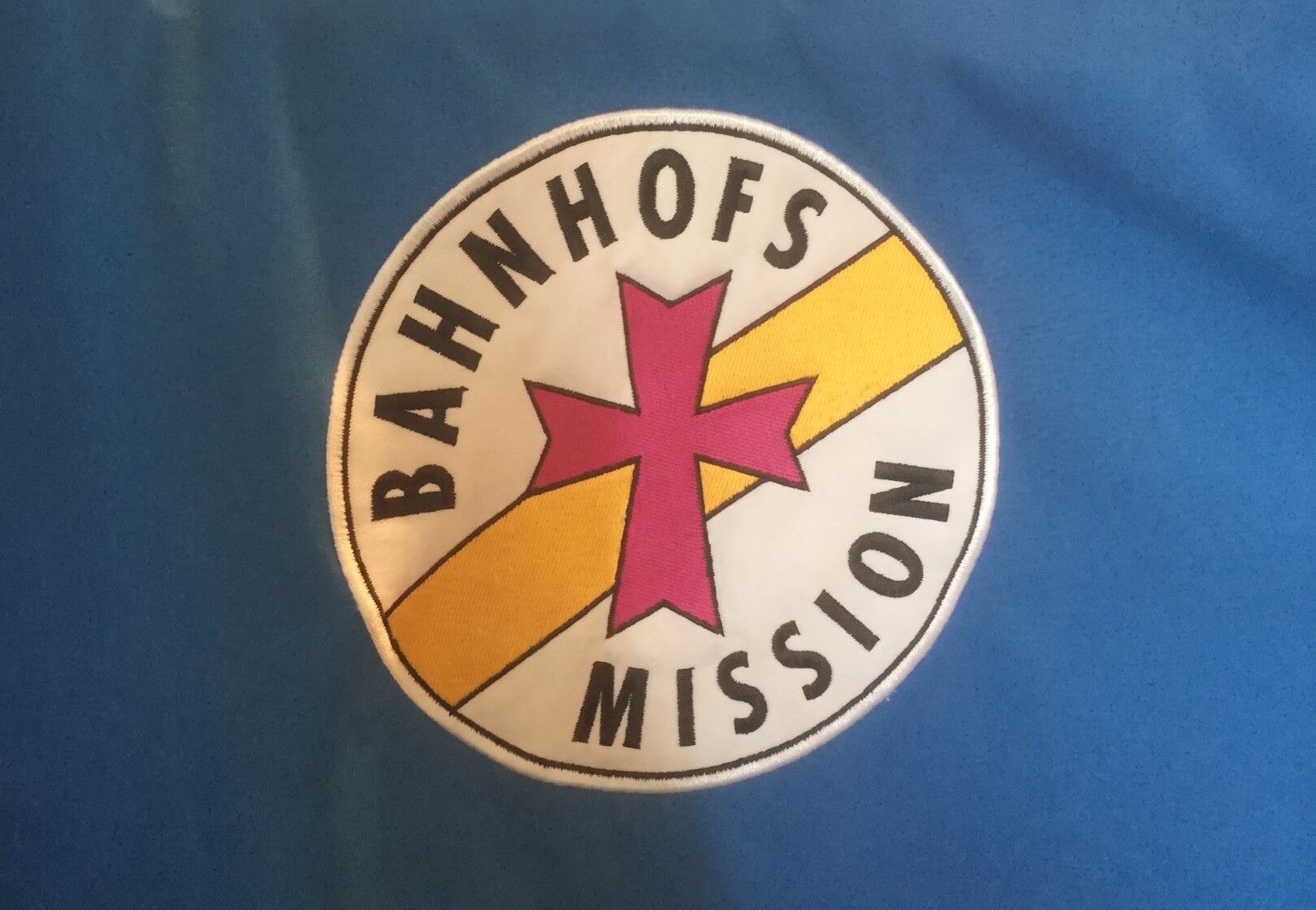 Das Logo der Bahnhofsmission