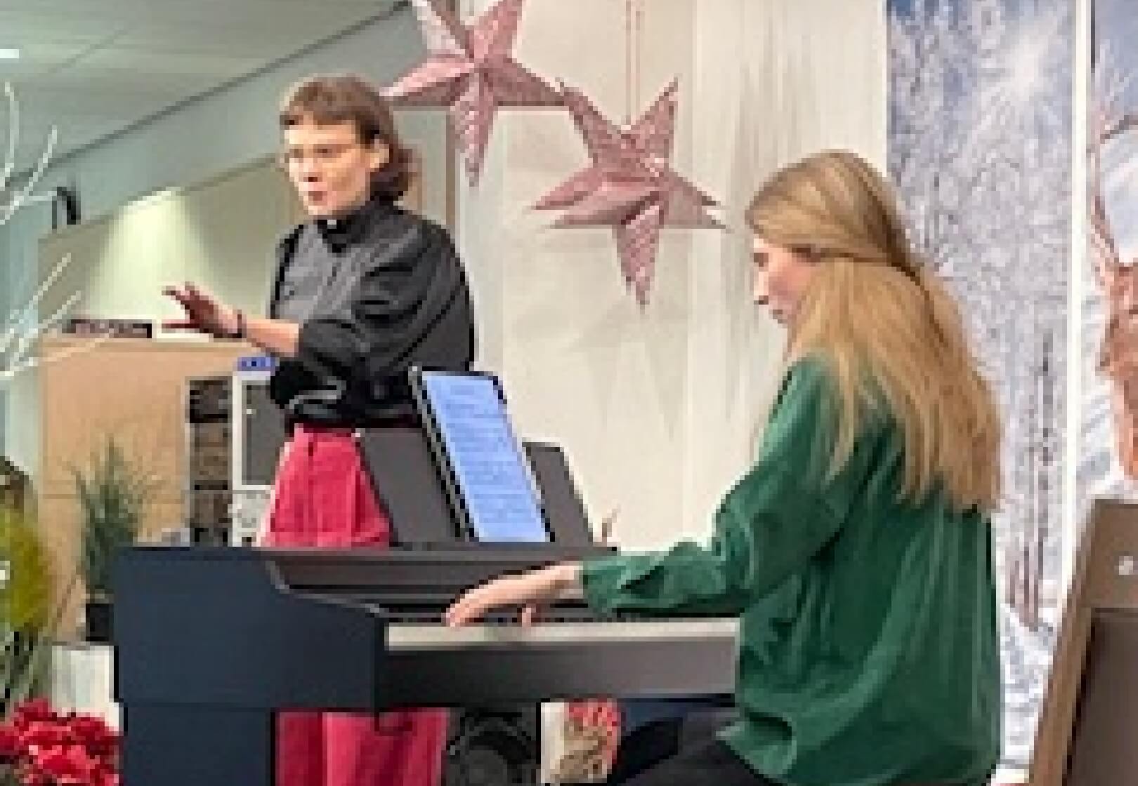 Musizierendes Duo